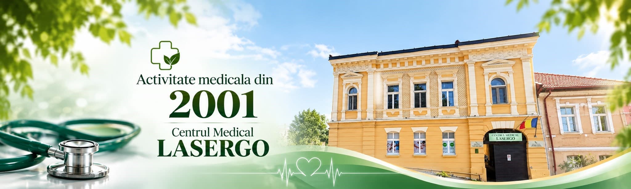 Centrul Medical Lasergo, Str. Andrei Șaguna nr. 8, Zalău — activitate medicală din 2001